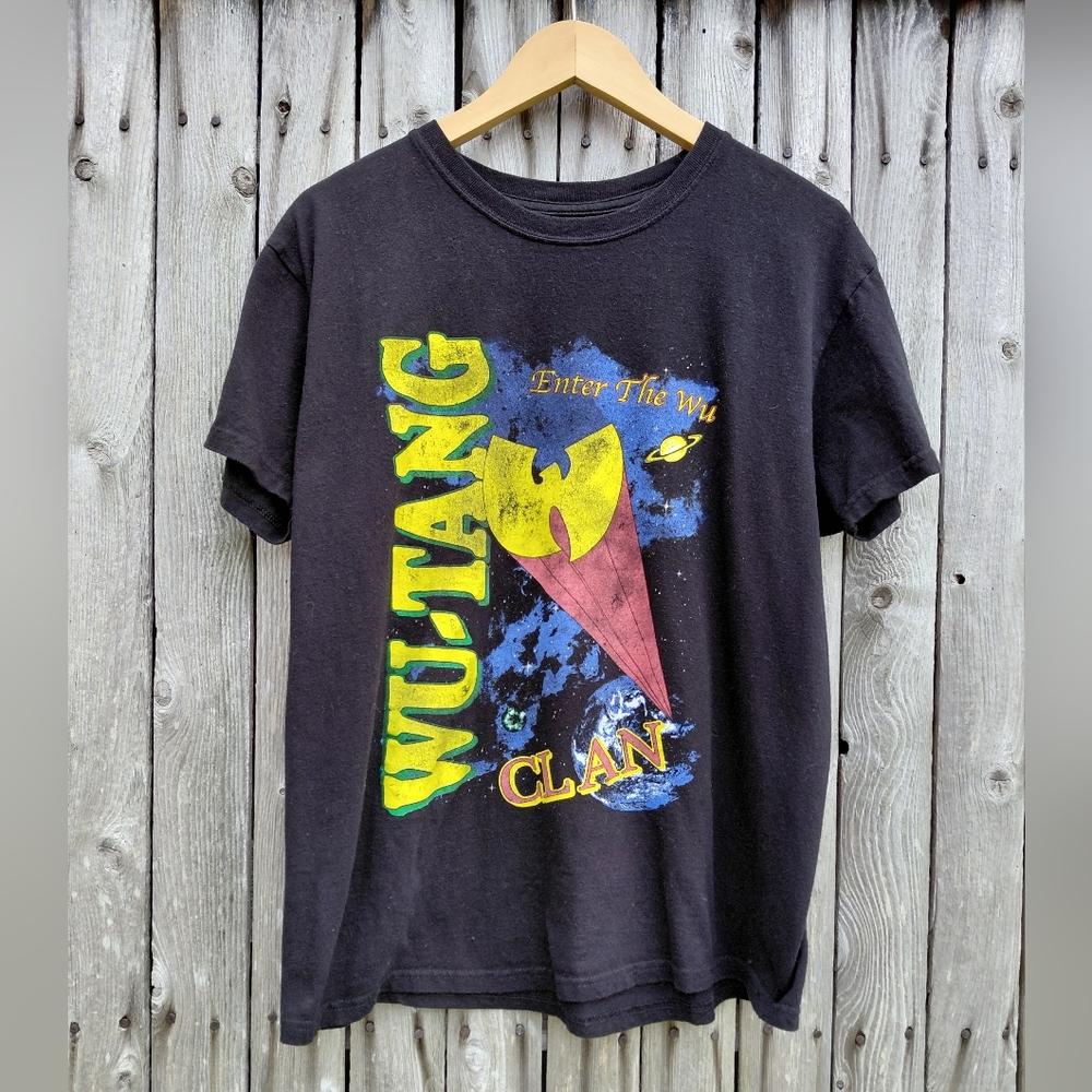WuTang Wu Tang Clan black graphic tee tshirt Womens size M